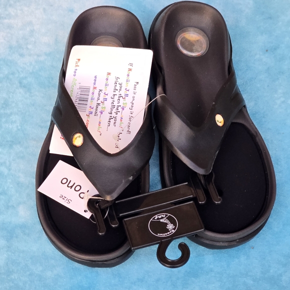 New Women's Slide Flip Flops Thong Sandals Sz 7 - Picture 3 of 10